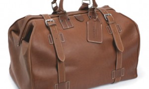 Hackett Fulham Leather Grip Bag - Thumbnail Image