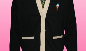 Ice Cream Rocket Cardigan in Black - Thumbnail Image